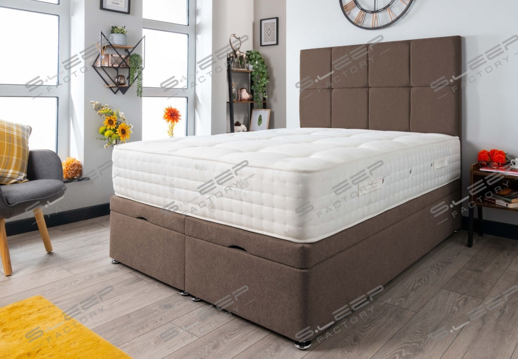 Marbella Ottoman Storage Bed Wool