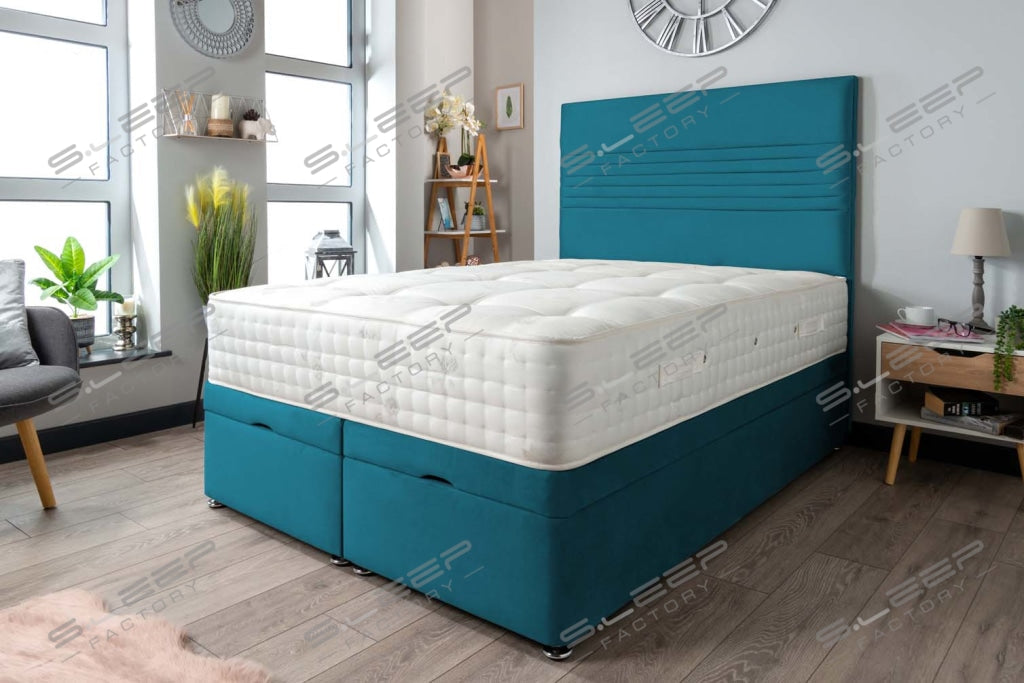 Milan Ottoman Storage Bed Plush