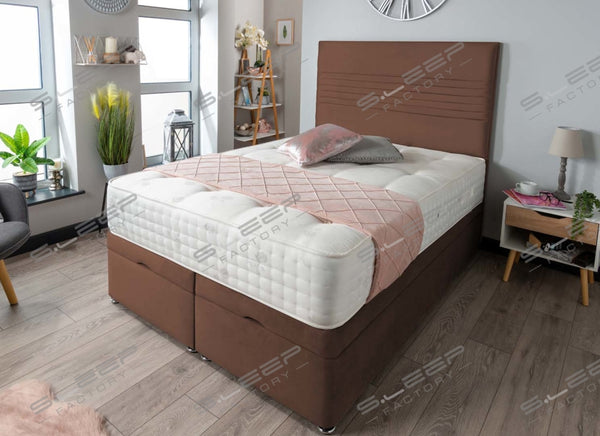 Milan Ottoman Storage Bed Plush