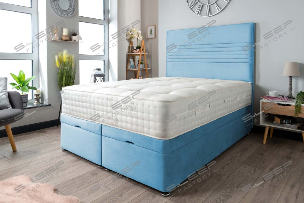 Milan Ottoman Storage Bed Plush