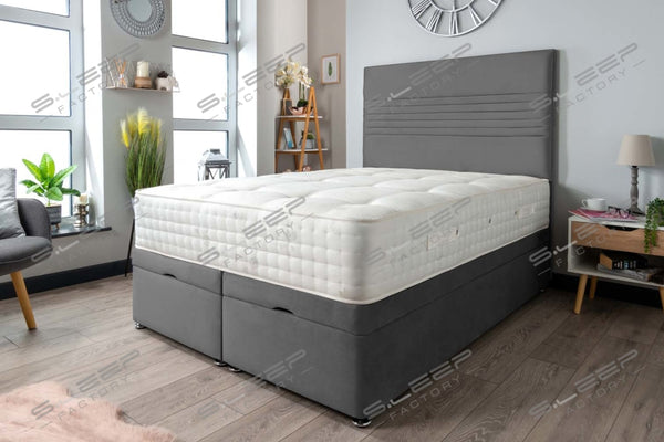 Milan Ottoman Storage Bed Plush