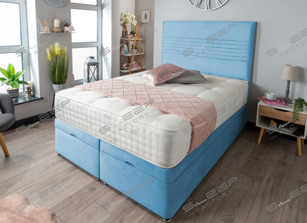 Milan Ottoman Storage Bed Plush