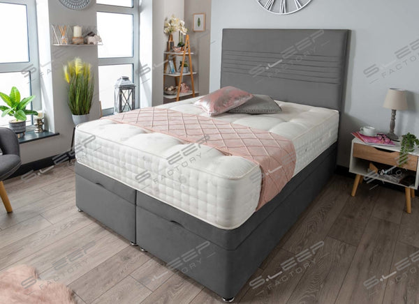 Milan Ottoman Storage Bed Plush