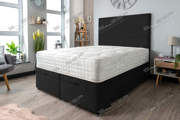 Milan Ottoman Storage Bed Plush