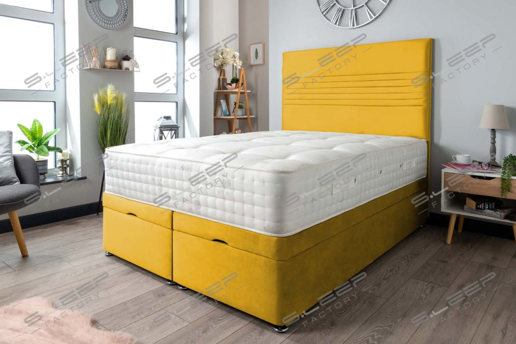 Milan Ottoman Storage Bed Plush