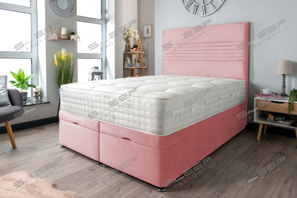 Milan Ottoman Storage Bed Plush