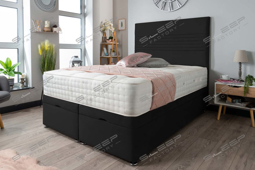 Milan Ottoman Storage Bed Plush