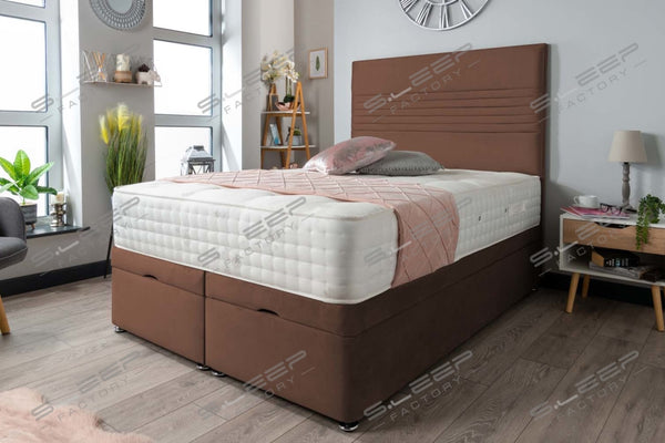 Milan Ottoman Storage Bed Plush