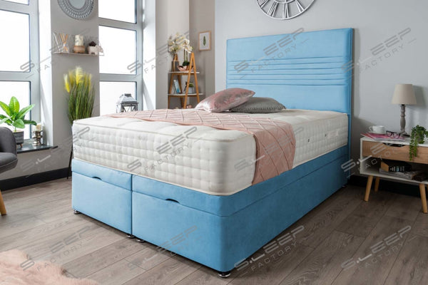 Milan Ottoman Storage Bed Plush