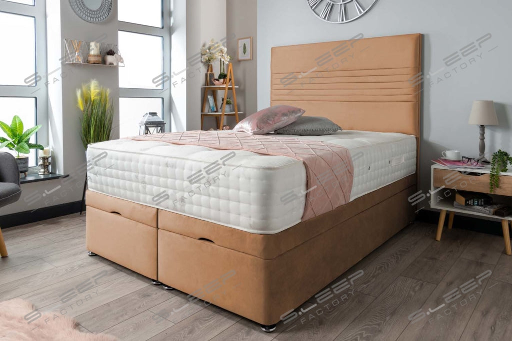 Milan Ottoman Storage Bed Plush