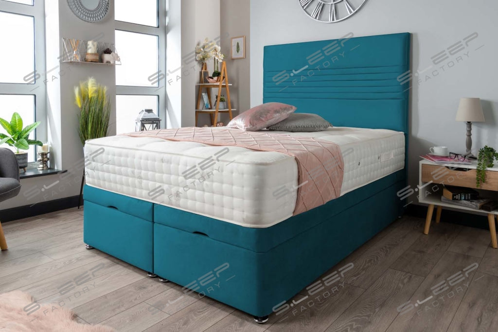 Milan Ottoman Storage Bed Plush