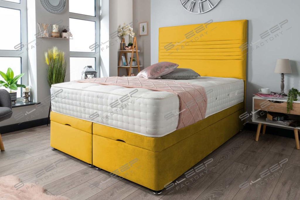 Milan Ottoman Storage Bed Plush