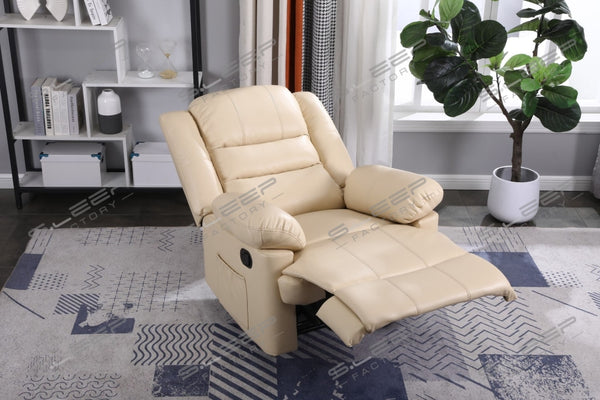 Palma Leather Manual Recliner