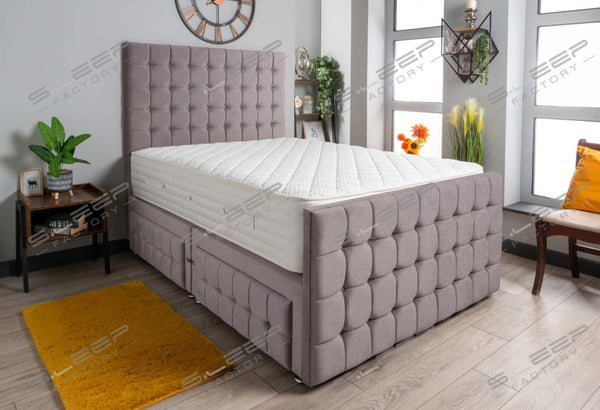 Petra Divan Bed Set Wool