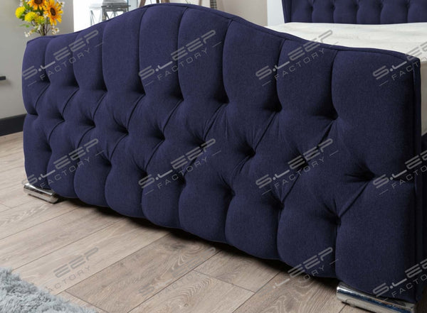 Sanaa Chesterfield Ottoman Sleigh Wool