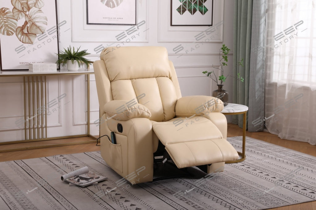 Seville Manual Recliner Massage Chair With Heat