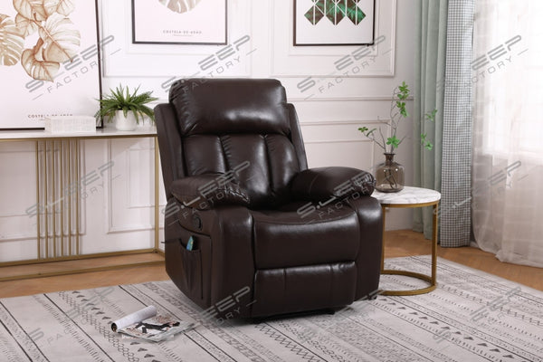 Seville Manual Recliner Massage Chair With Heat