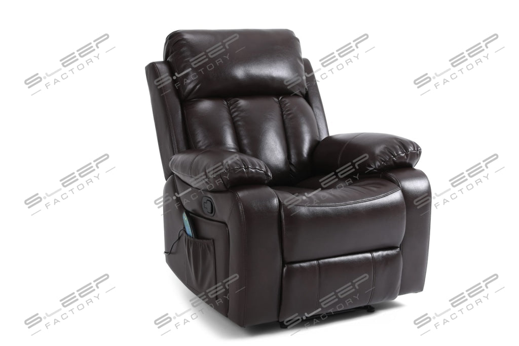 Seville Manual Recliner Massage Chair With Heat