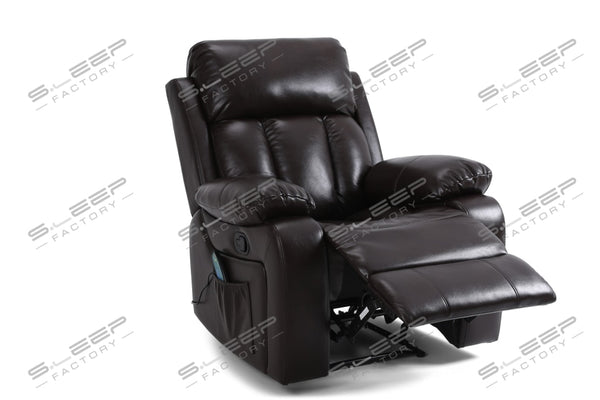 Seville Manual Recliner Massage Chair With Heat