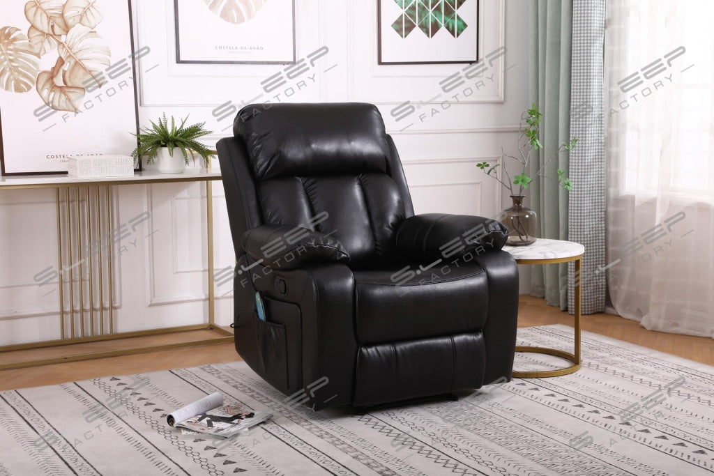 Seville Manual Recliner Massage Chair With Heat