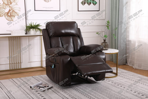 Seville Manual Recliner Massage Chair With Heat