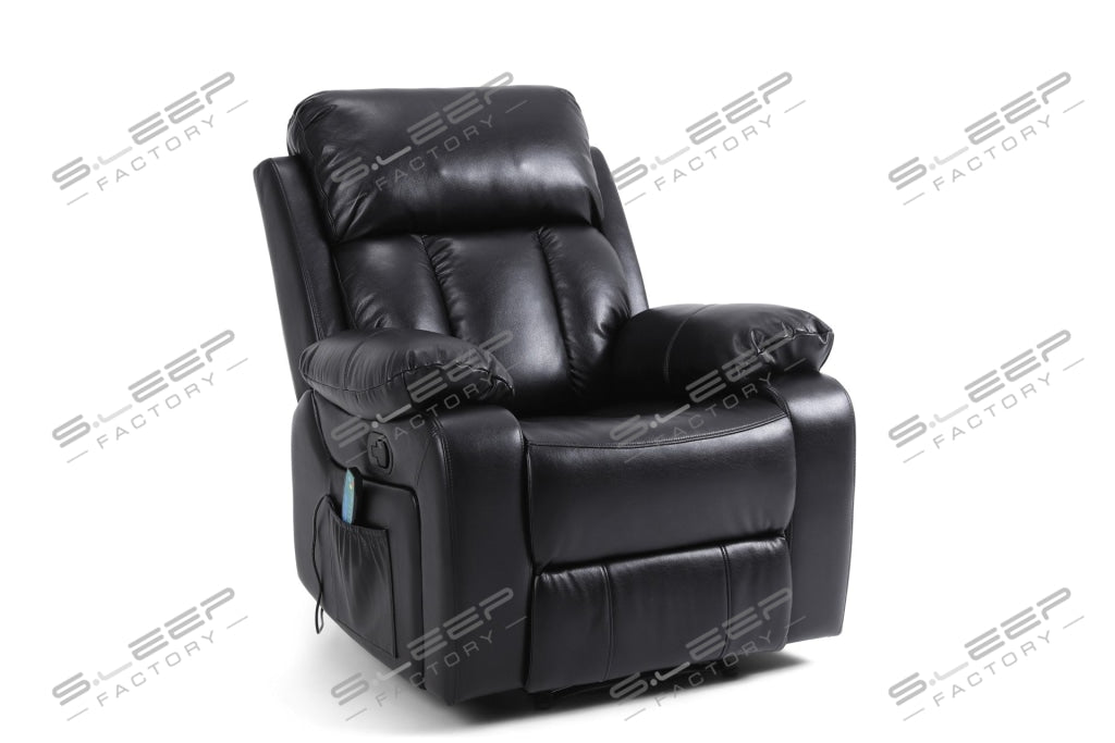 Seville Manual Recliner Massage Chair With Heat