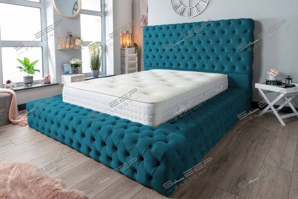 The Ambassdor Upholstered Bed Plush