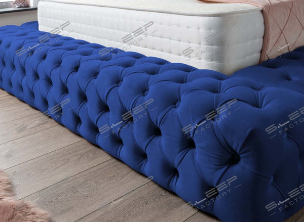 The Ambassdor Upholstered Bed Plush