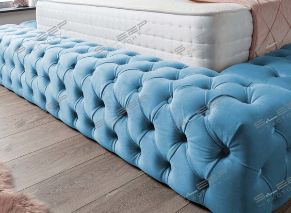 The Ambassdor Upholstered Bed Plush