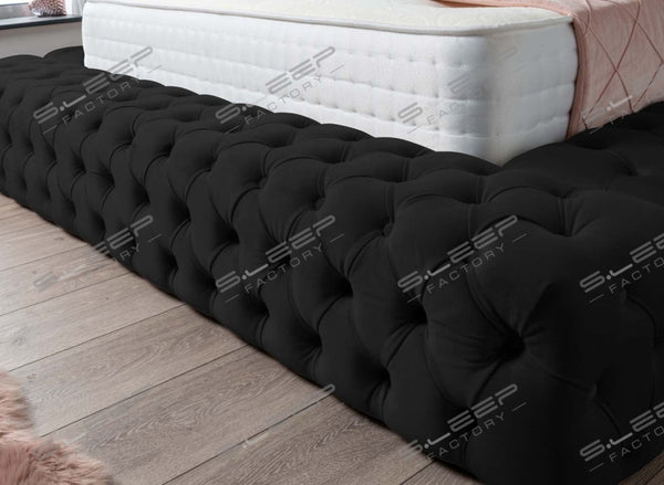 The Ambassdor Upholstered Bed Plush