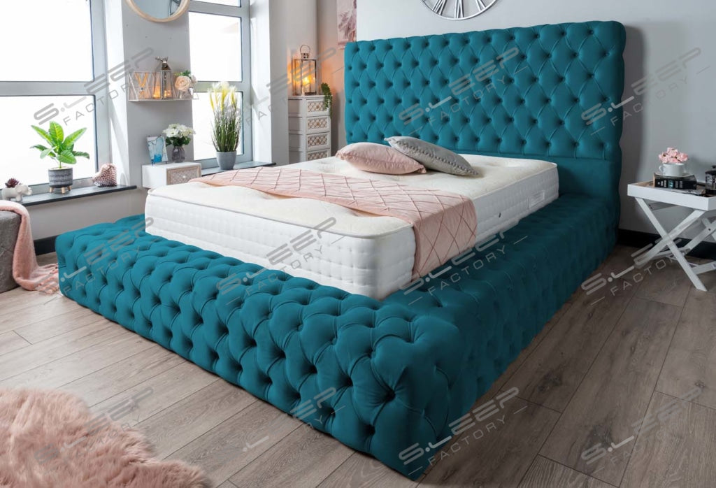 The Ambassdor Upholstered Bed Plush