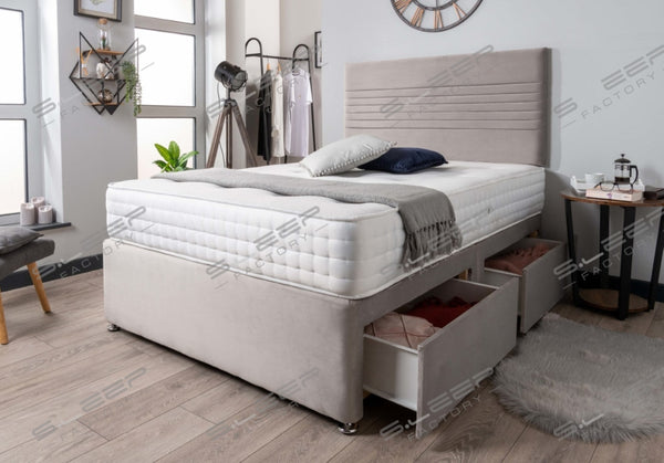 The Ebro Divan Bed Set Plush