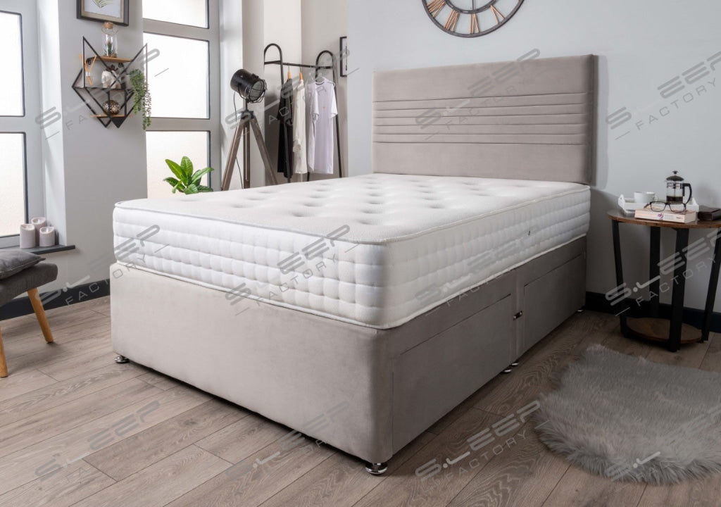 The Ebro Divan Bed Set Plush