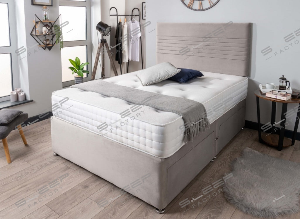 The Ebro Divan Bed Set Plush