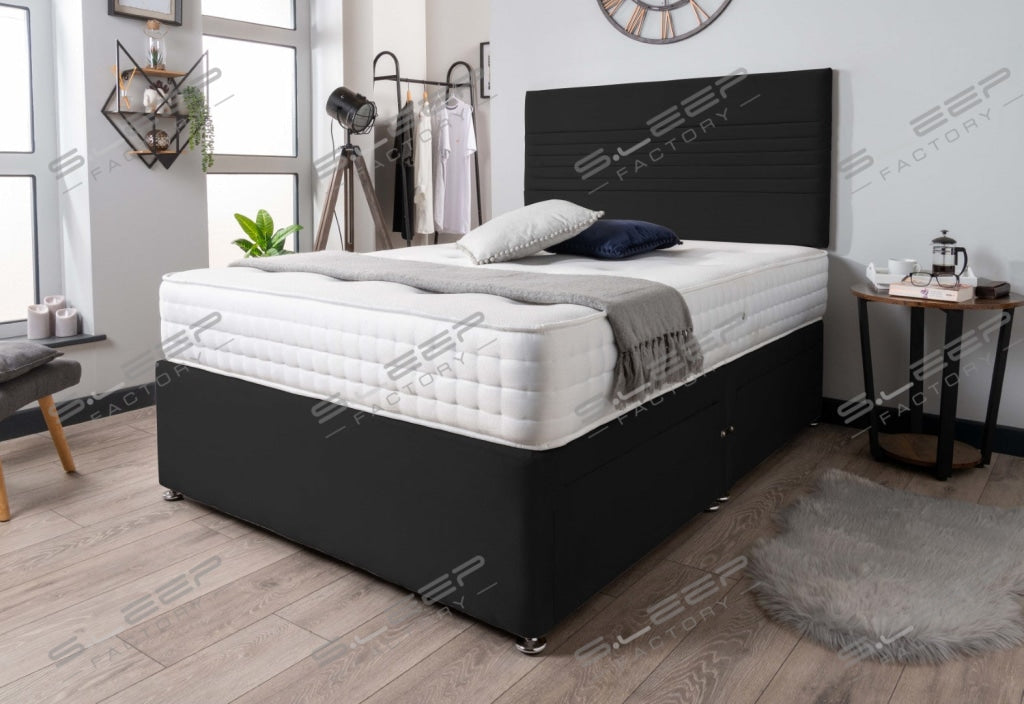 The Ebro Divan Bed Set Plush