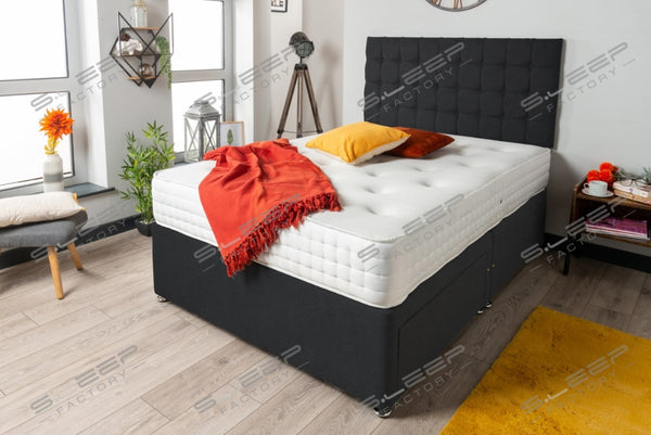 The Orinoco Divan Bed Set Suede