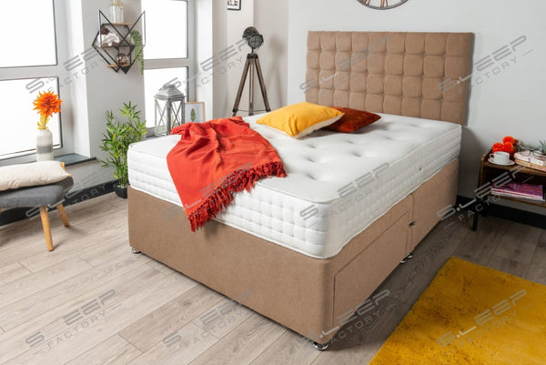 The Orinoco Divan Bed Set Suede