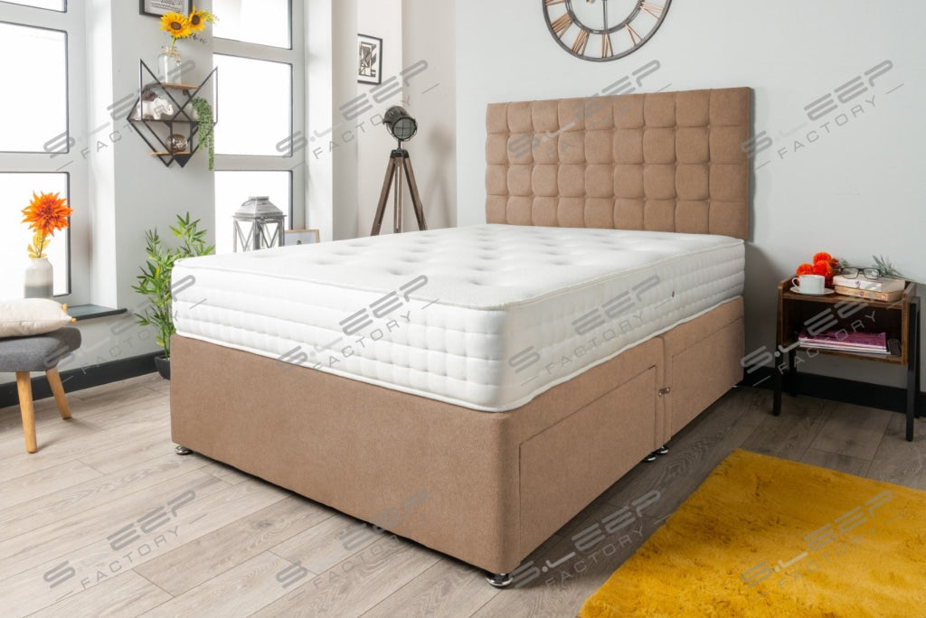 The Orinoco Divan Bed Set Suede