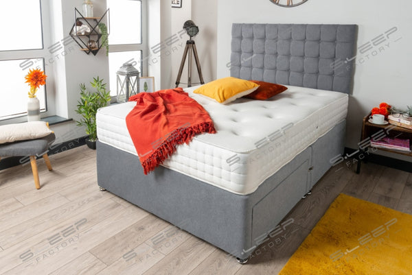 The Orinoco Divan Bed Set Suede