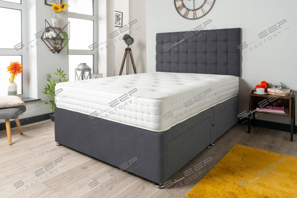 The Orinoco Divan Bed Set Suede