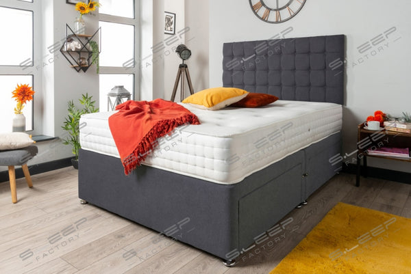 The Orinoco Divan Bed Set Suede