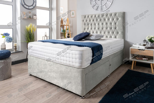 The Rhone Diamante Divan Bed Set Naples