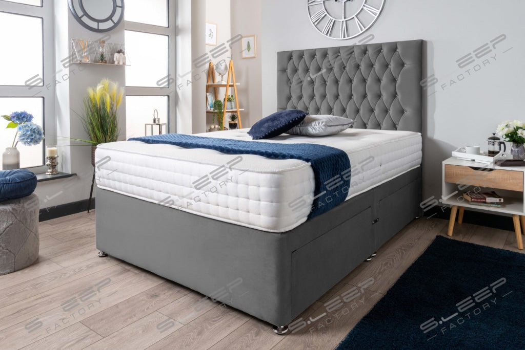 The Rhone Divan Bed Set Plush