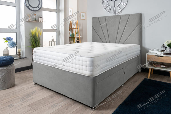 The Yenisei Divan Bed Set Suede