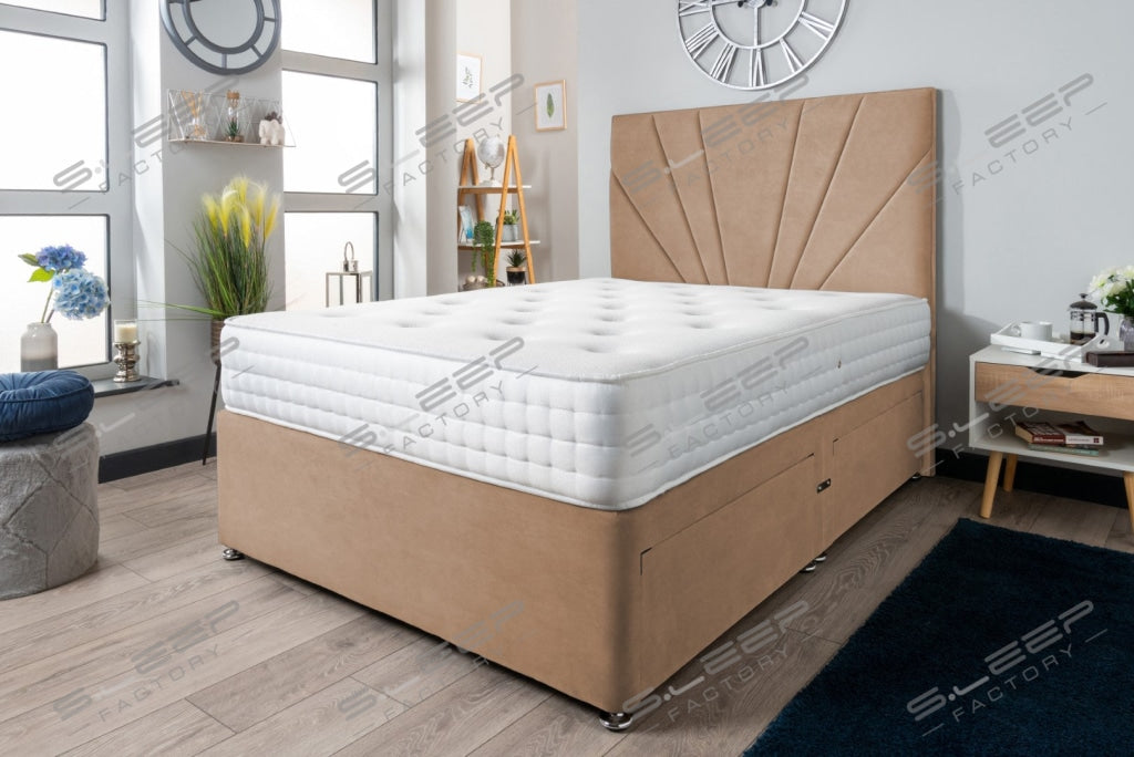 The Yenisei Divan Bed Set Suede