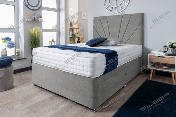 The Yenisei Divan Bed Set Suede