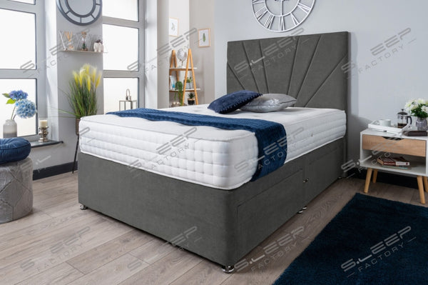 The Yenisei Divan Bed Set Suede