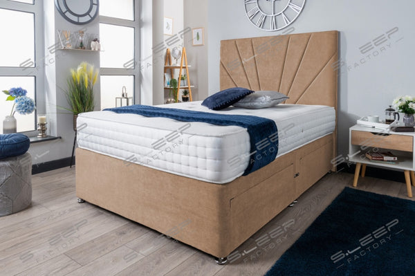 The Yenisei Divan Bed Set Suede