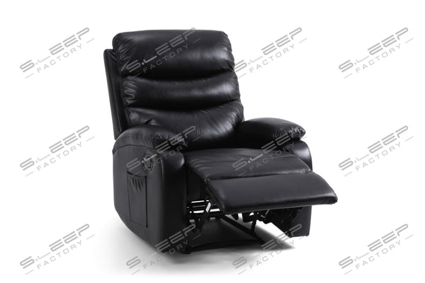 Zaragoza Leather Upholstered Manual Recliner